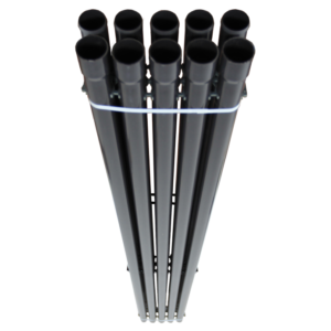 Труба с раструбом НПВХ напорная (клеевое соед.), серая d=125х3,1 мм, l=3 м PN6 APgroup