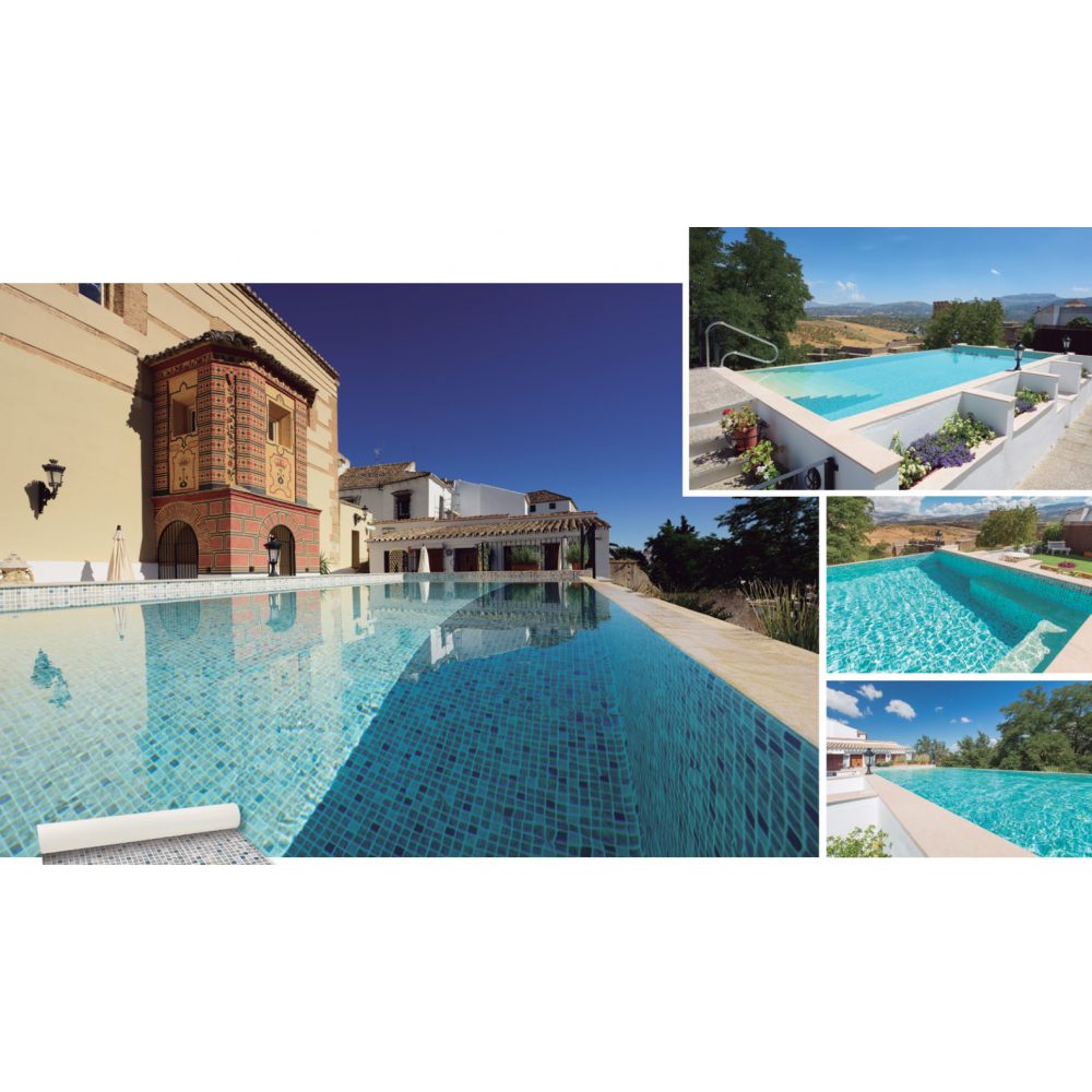 Пленка ПВХ ALKORPLAN 3000 с акрил. слоем Persia Sand (песочная мозаика), 1,5 мм, 1,65х25 м — изображение 2