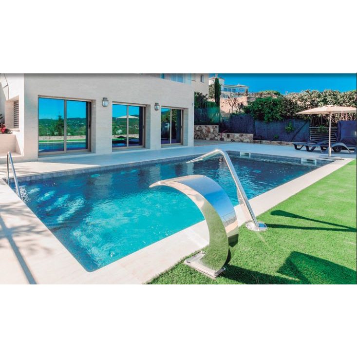 Пленка ПВХ ALKORPLAN CERAMICS с мозаичной 3D поверхностью Etna (темно-серая), 2 мм, 1,65х21 м — изображение 2