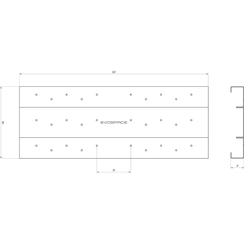 Лестница двухсоставная Evo Step Split, цельносварная, 4 ступени, в компл. с поручнями, AISI 304 — изображение 5