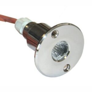 Светодиодный прожектор, 1 Вт, синий (AISI 316)