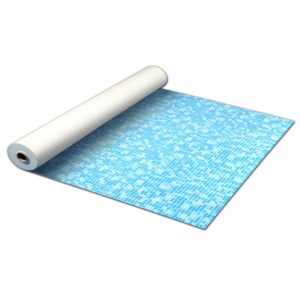 Пленка ПВХ ALKORPLAN 3000 с акрил. слоем Bysance Blue (светло-синяя мозаика), 1,5 мм, 1,65х25 м