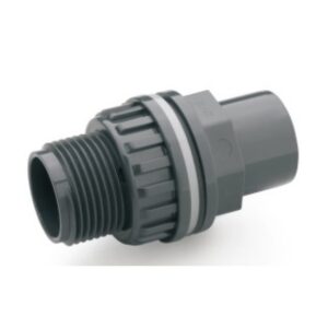 Адаптер ПВХ для емкости,  d=20x25x3/4" PN10 Plimat (Португалия)