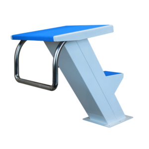 Стартовая тумба наклонная со ступенью H=700 мм (AISI 304)