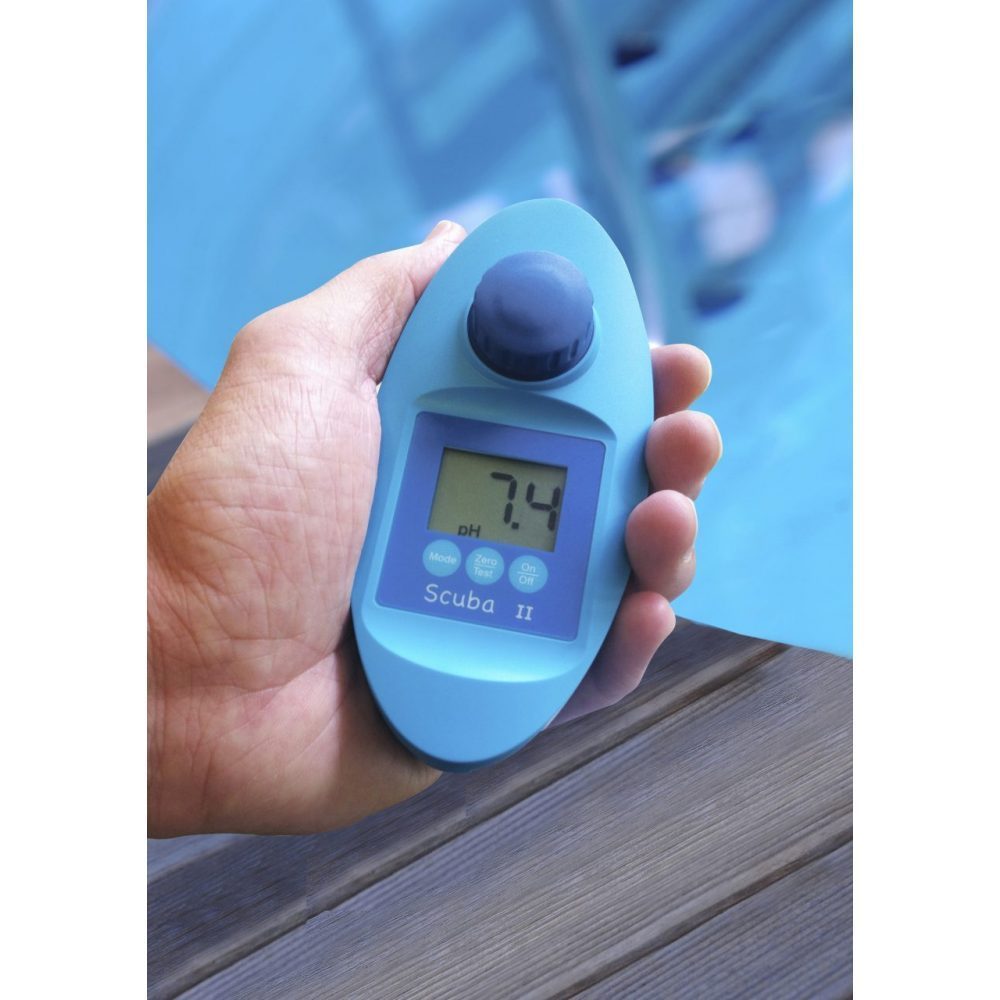 Electronic Pooltester Scuba II хлор, pH,TA, стабилизатор, бром