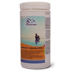 Кемохлор Т-Таблетки, 200г, 1кг. Chemoform(Германия)