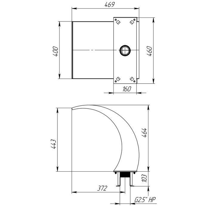 Водопад "Рондо 400" Змеиная кожа — изображение 4