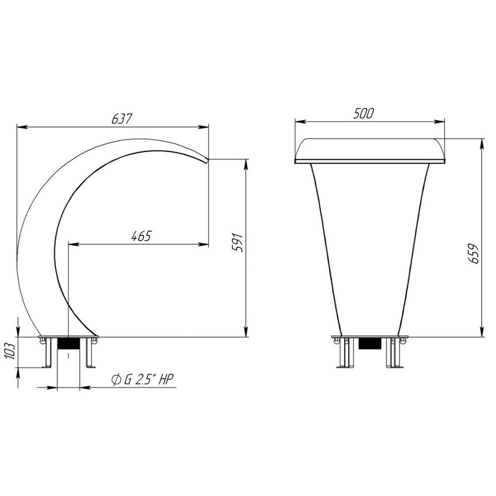 Водопад "Кобра 500" Змеиная кожа — изображение 4