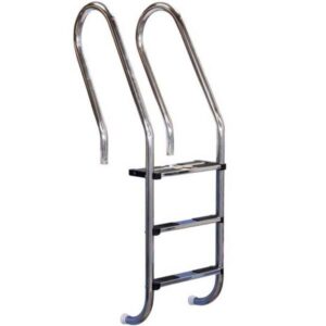 Лестница COMBINED EU 316, 4-ступ., накл.-антислип, AISI 316, (в к-те с крепежом и пластк. закл.)